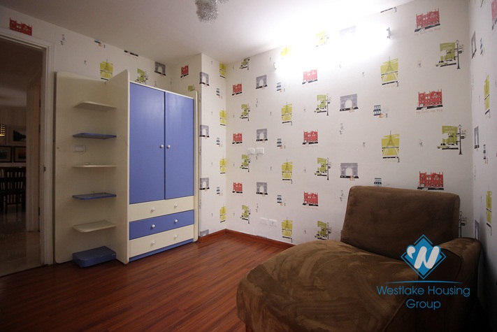High floor and Bright apartment for rent in Ciputra Hanoi